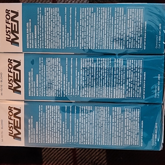 Brand New Just for Men $15 for 3 boxes - Picture 2 of 4